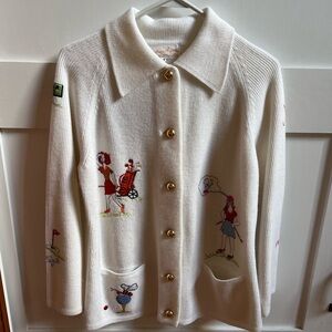 Vintage Golf Sweater